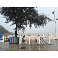 溪涌之行，6月風(fēng)雨擋不住激埃特的熱情